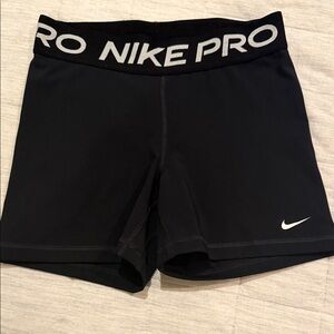 Nike Pro Women's Athletic Black Shorts